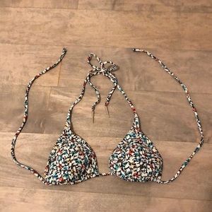 BCBGeneration printed bikini top